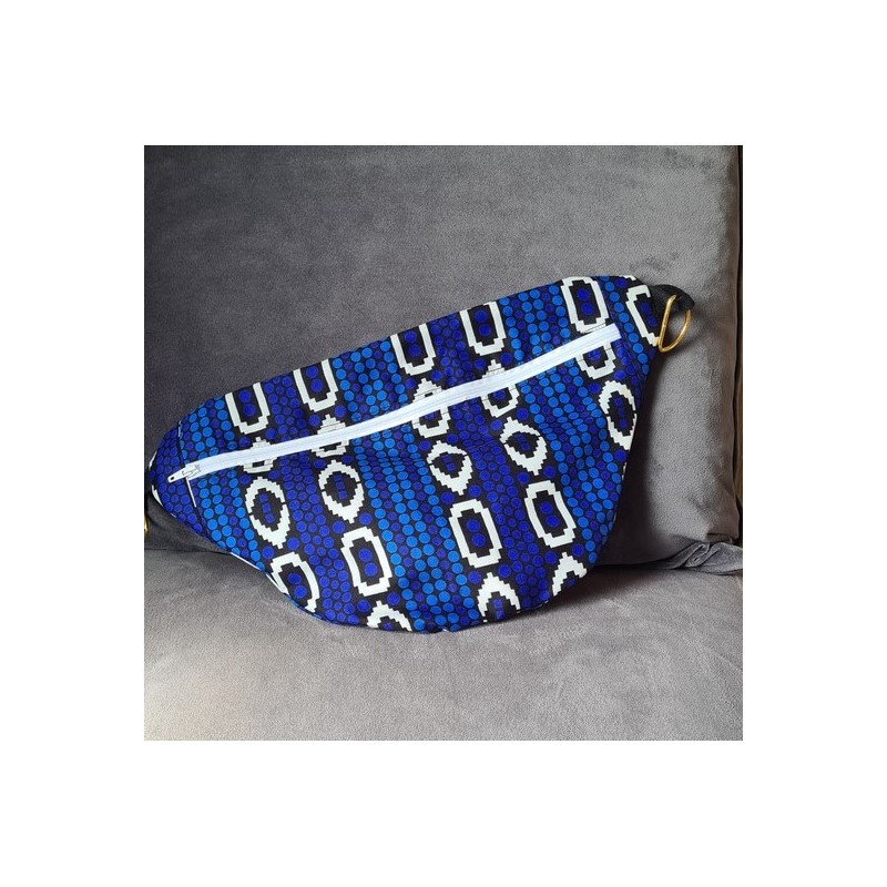 Sac banane en wax