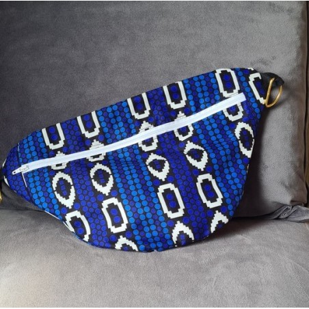 Sac banane en wax