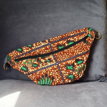 Sac banane en wax