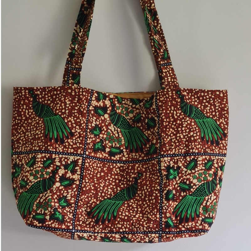 Sac cabas imprimé
