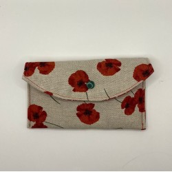 Etui à lunette coquelicots