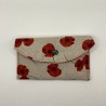 Etui à lunette coquelicots