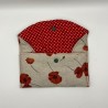 Etui à lunette coquelicots