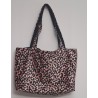 Sac léopard rosé