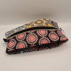 Trousse à soufflet wax marron