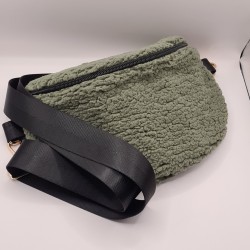 Sac banane sherpa kaki