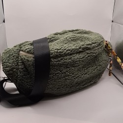 Sac banane XL sherpa kaki