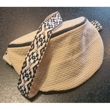 Sac banane beige