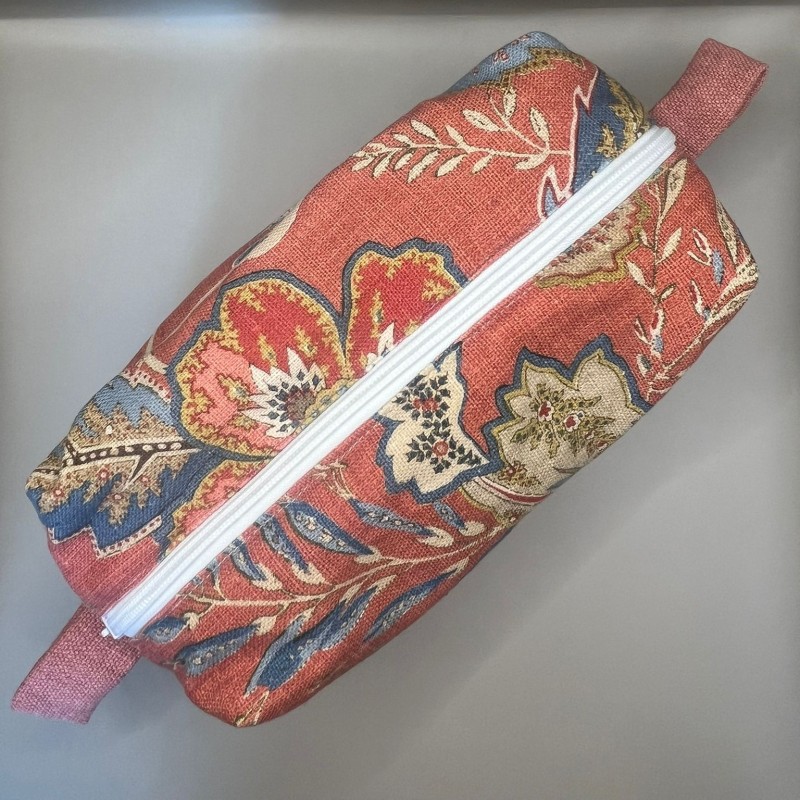 Trousse de toilette bois de rose